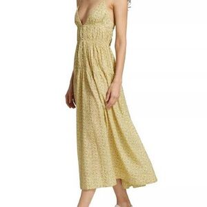 doen irina dress in moonflower print, size XS